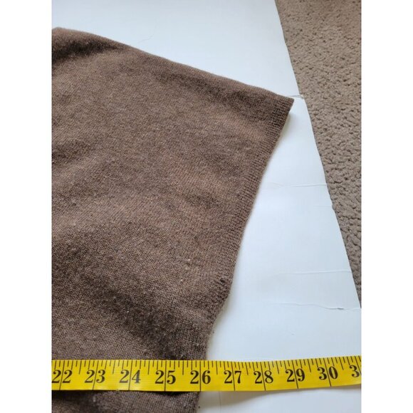 Pure Jill Wool Blend V-Neck Poncho Sweater Size L/XL Petite Lagenlook Minimalist - Picture 8 of 10